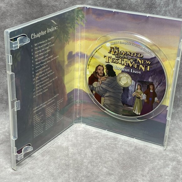 The Animated Stories From The New Testament "Lazarus Lives" DVD 2005 - Picture 2 of 5